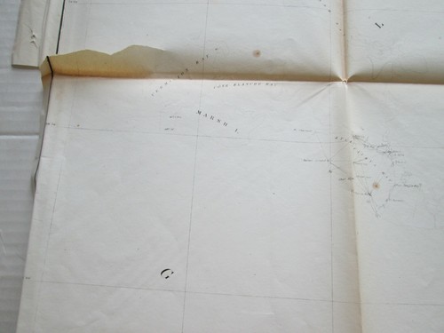 (1) 1856 U S C S CARTA: BOCETO H, # 8, TRIANGULACIÓN, ALABAMA, MISSISSIPPI, LA. - Imagen 6 de 7