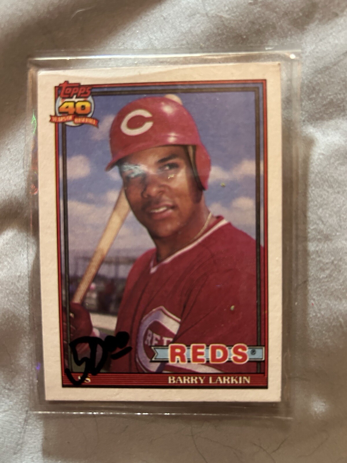 1991 Topps - Operation Desert Shield #730 Barry Larkin