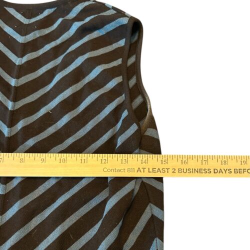 Anne Klein Vintage Striped Dress Womens Size M - Picture 3 of 5