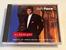 BABYFACE - My Kinda Girl  - RARE 1990 7 TRACK PROMO CD SPECIAL 12" DANCE MIXES