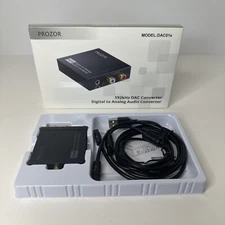 PROZOR 192KHz Digital to Analog Audio Converter DAC Digital BRAND NEW