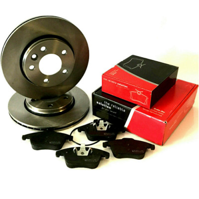 AUDI A6 4F2 2.7 TDI SET 2 Bremsscheiben 4 Beläge vorne