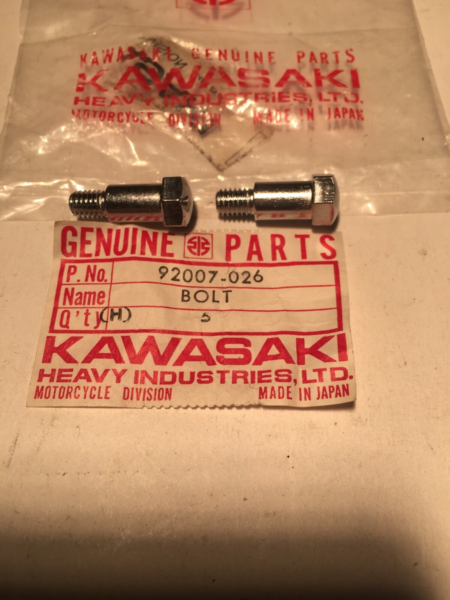 Kawasaki H1B/H2/F6/7/9 KE-KS125/KE175 Ignition Switch Bolts Oem