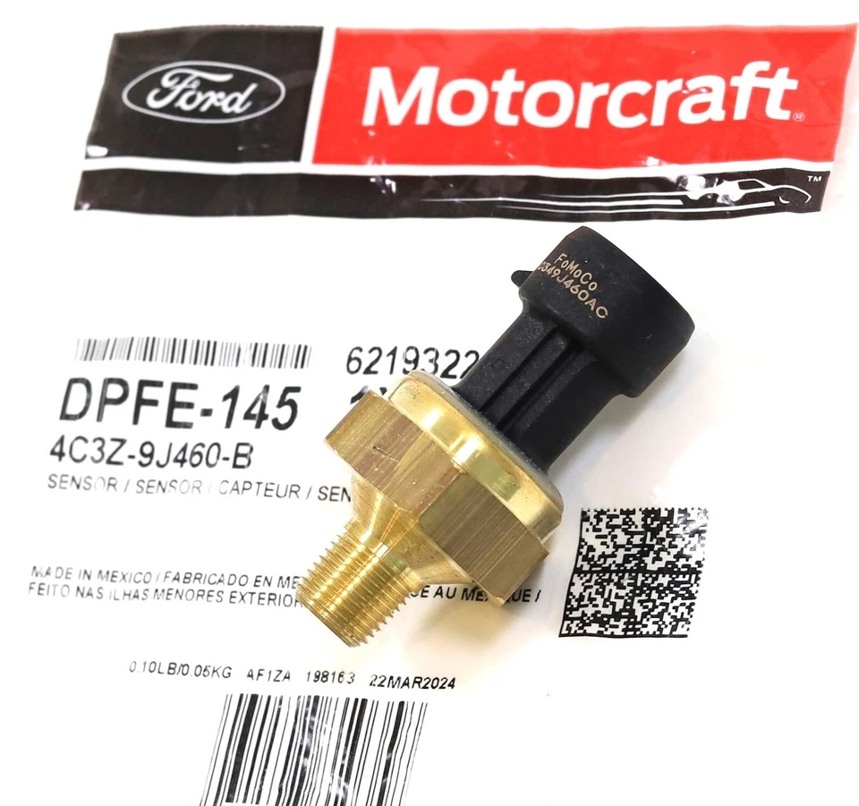 Sensor de contrapresión de escape EBP 97-04 7,3 L 6,0 L Powerstroke Motorcraft DPFE-145 Foto 2 de 4