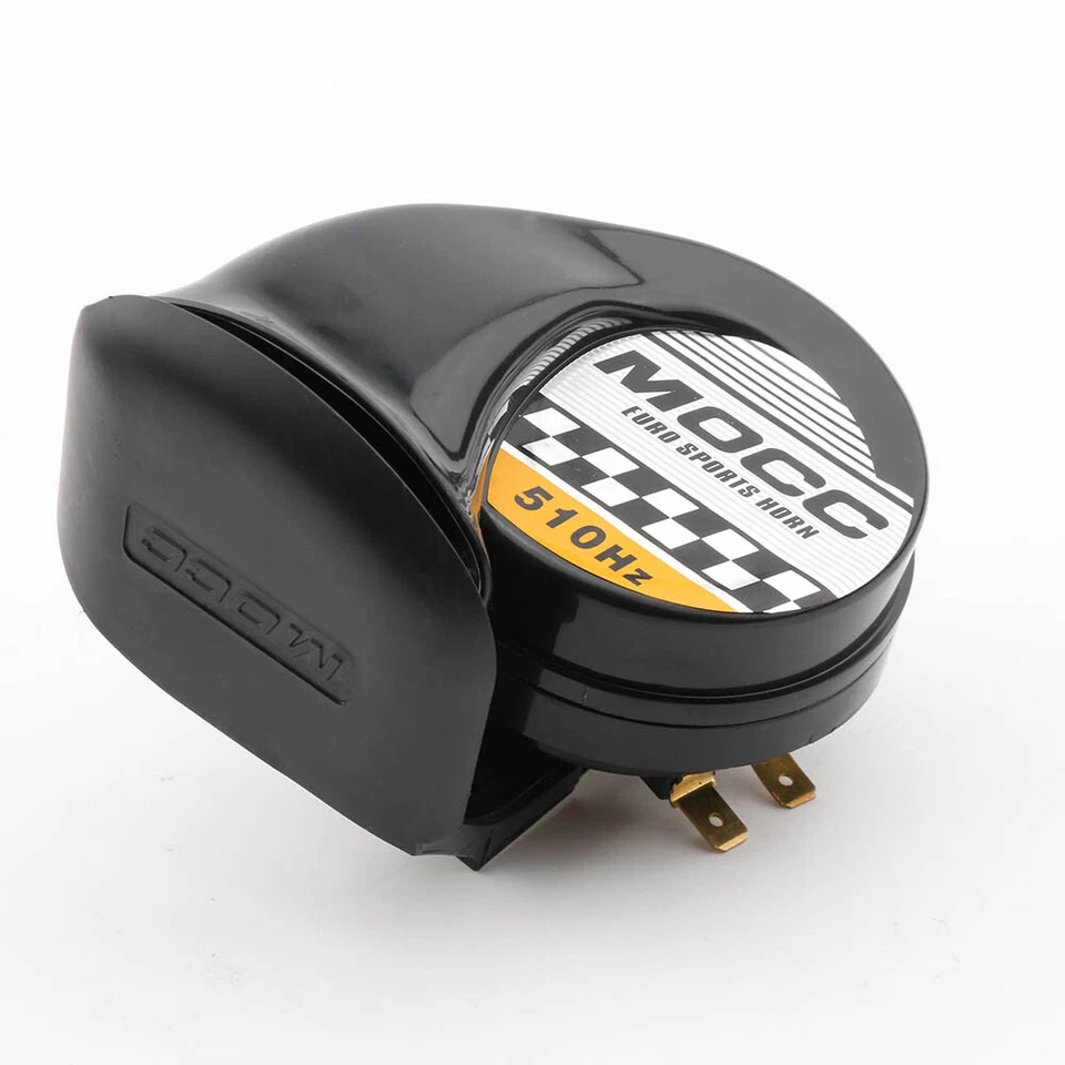 Bocina fuerte negra para moto Kawasaki Vulcan 800 900 1500 1600 1700 2000 Foto 3 de 4