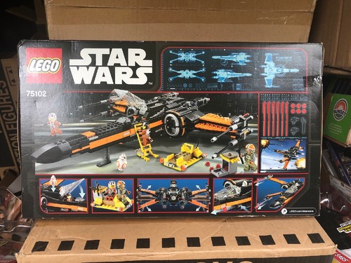 LEGO Star Wars Poe's X-Wing Fighter 75102 The Force Awakens New DENTED BOX - Picture 2 of 5