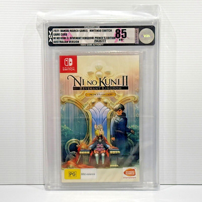 NI NO KUNI II: REVENANT KINGDOM-PRINCE'S EDITION - GRADED - VGA 85 NM+ (AUS PAL)