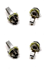 (4) NEUTRIK REAN NYS229 1/4" Female TS / Mono Panel Mount Jack