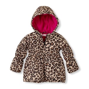 baby girl leopard print coat