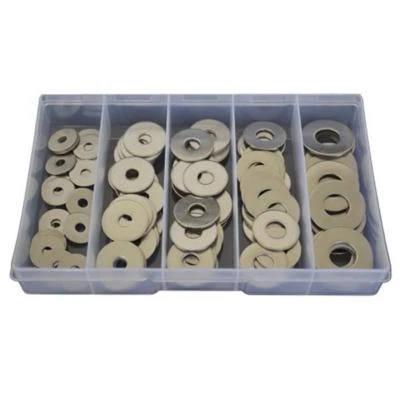 Imperial Mudguard Washer Assortment Kit 3/16 1/4 5/16 3/8 1/2 Stainless 304 #127 - image 1 of 2