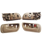 For 2000-2006 Toyota Camry Inside Front Rear Left Right Beige Door Handle 4Pcs