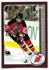 SCOTT NIEDERMAYER 2002-03 TOPPS GOLD FACT SET CARD NEAR MINT+ CONDITION