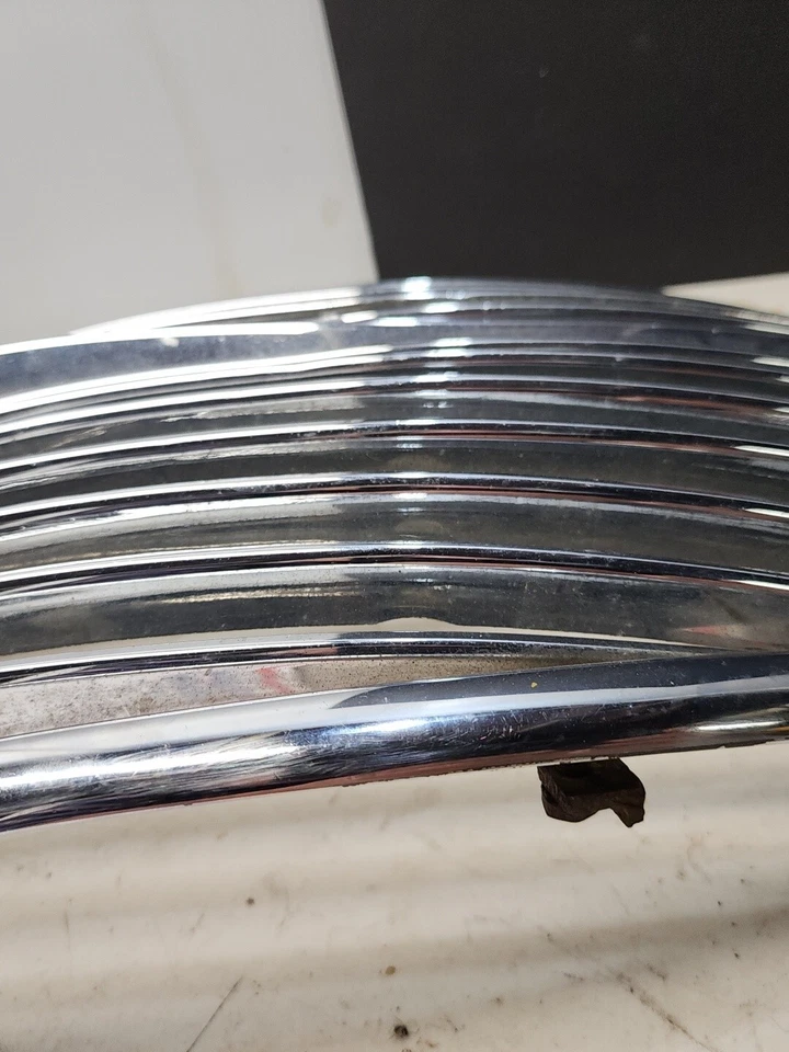 De colección Jaguar Mark II 3,8 litros cromo placa frontal parrilla automóvil Foto 4 de 4