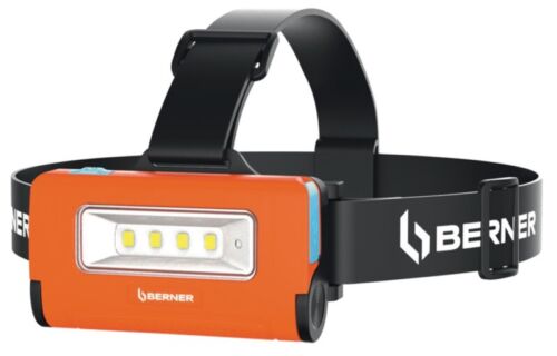 BTI BERNER Stirnlampe 2 in 1 mit Micro-USB Kopflampe Werkstatt Hobby Magnet - Bild 1 von 1