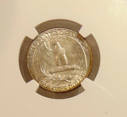 1951-D Washington Quarter - NGC MS66+ - Beautiful GEM BU Coin - FREE SHIPPING - Picture 3 of 4