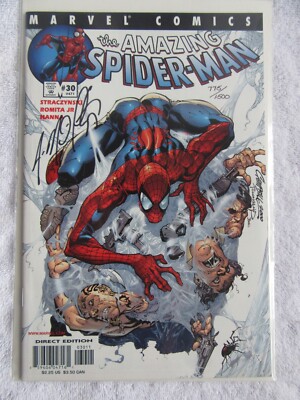 Amazing Spider-Man #30 Autographed by J. Michael Straczynski JMS