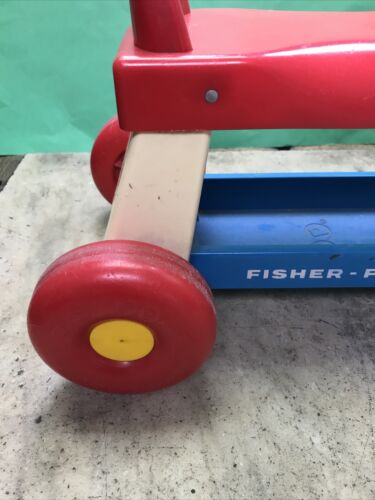 Vintage 1976 Fisher Price Riding Horse Toddler Ride On - Cute! Read - Fast Ship! - Picture 10 of 23
