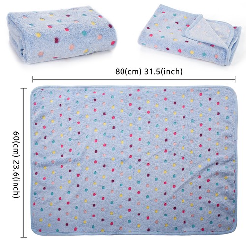 Soft Warm Fleece Lovely Design Pet Blanket for Dog Cat Pet Mat Bed Sofa- 4 Size - Picture 42 of 52