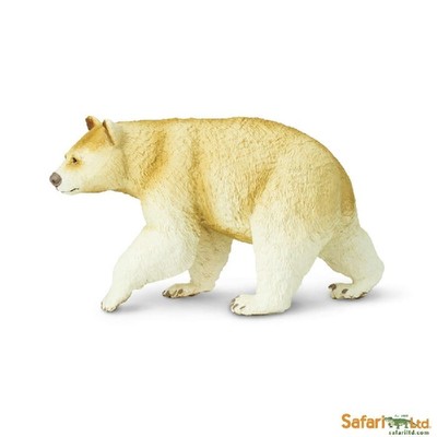 Safari Ltd 100045 Kermode Bear 11 cm Serie Wildtiere 