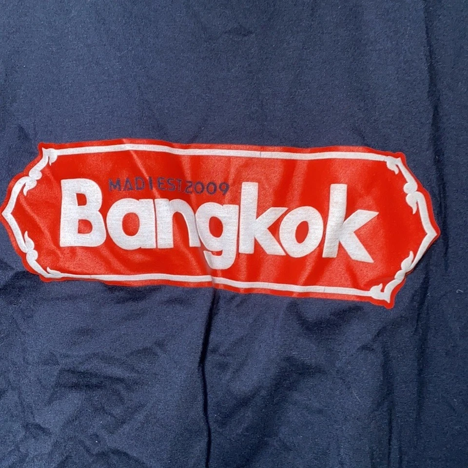 MAD | Bangkok Graphic Navy Black T-Shirt XL - Image 2 of 4