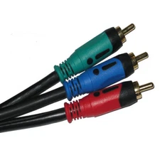 6 Ft (2 meter) High Performance YPbPr Component Video Cable For HDTV DVD Blu-ray