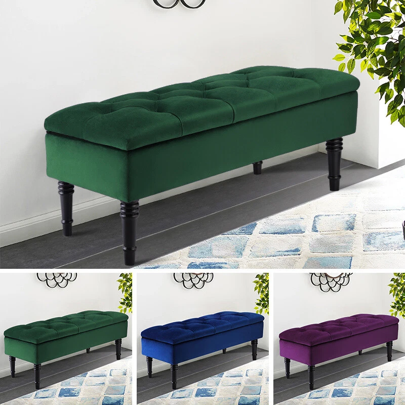 Vintage 2024 storage ottoman