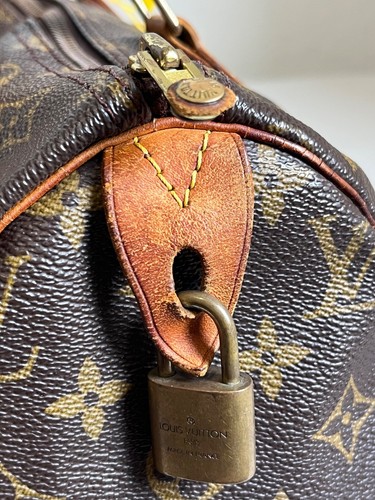 Louis Vuitton Speedy 30 Monogram Canvas Bag - Bild 5 von 15