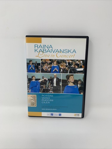 Raina Kabaivanska - Live In Concert [DVD] 🇺🇸 BUY 2 GET 2 FREE - Picture 1 of 5