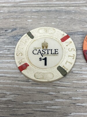 Trump Castle Casino Chips $1 & $5 Atlantic City NJ Lot | eBay