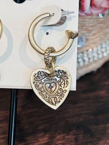 Lucky Brand Antique Matte Gold Earrings. 002E - Picture 3 of 4