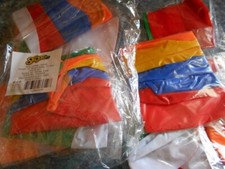 Inflatable 12" Rainbow Color Beach Balls 10 Pack - Colors Varied
