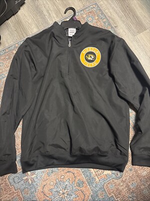 Adult Missouri Tigers Pull Over Jacket Size Small