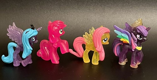 Lote Mixto Figuras My Little Pony 1 Pulgada 2 Unicornios y 2 Caballos Multicolor - Imagen 3 de 4