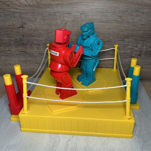 Vintage Mattel Rockem Sockem Robots Two Player Game 2001 Tested - Works - Picture 5 of 7