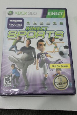 Microsoft Xbox 360 Kinect Sports 2010 New Factory Sealed