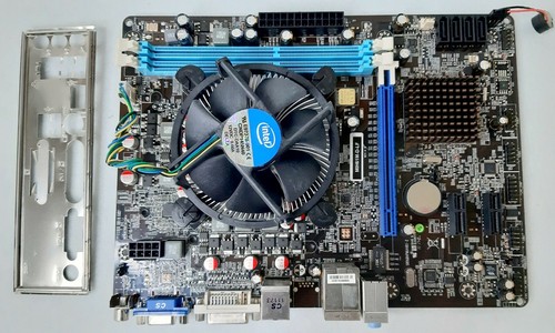 Mainboard / Jetway / MIH61M-D-LF / Intel i7-2600 / 3,46 GHz / EMT64 - Bild 3 von 4