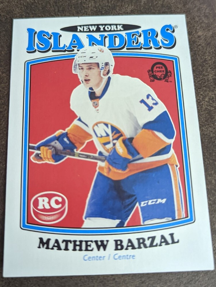 2016-17 O-Pee-Chee Update Retro Mathew Barzal 689 Rookie Card New York Islanders