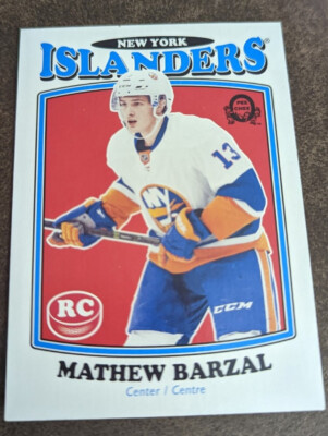 2016-17 O-Pee-Chee Update Retro Mathew Barzal 689 Rookie Card New York Islanders