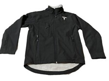 Tesla Megafactory Tshirt Lined Black Jacket S...