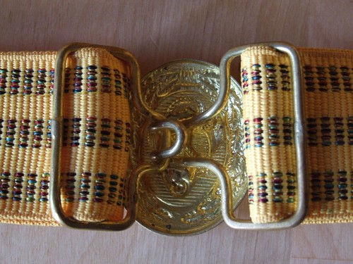 Gürtel Dolchgürtel Sowjet Kriegsmarine Seestreitkräfte Flotte Ukraine Koppe 14 - Bild 3 von 12