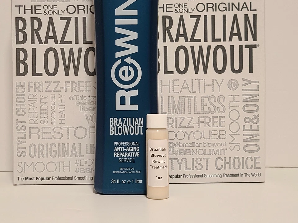 Brazilian Blowout Rewind - 1 oz tratamiento único (hágalo usted mismo) Foto 2 de 2
