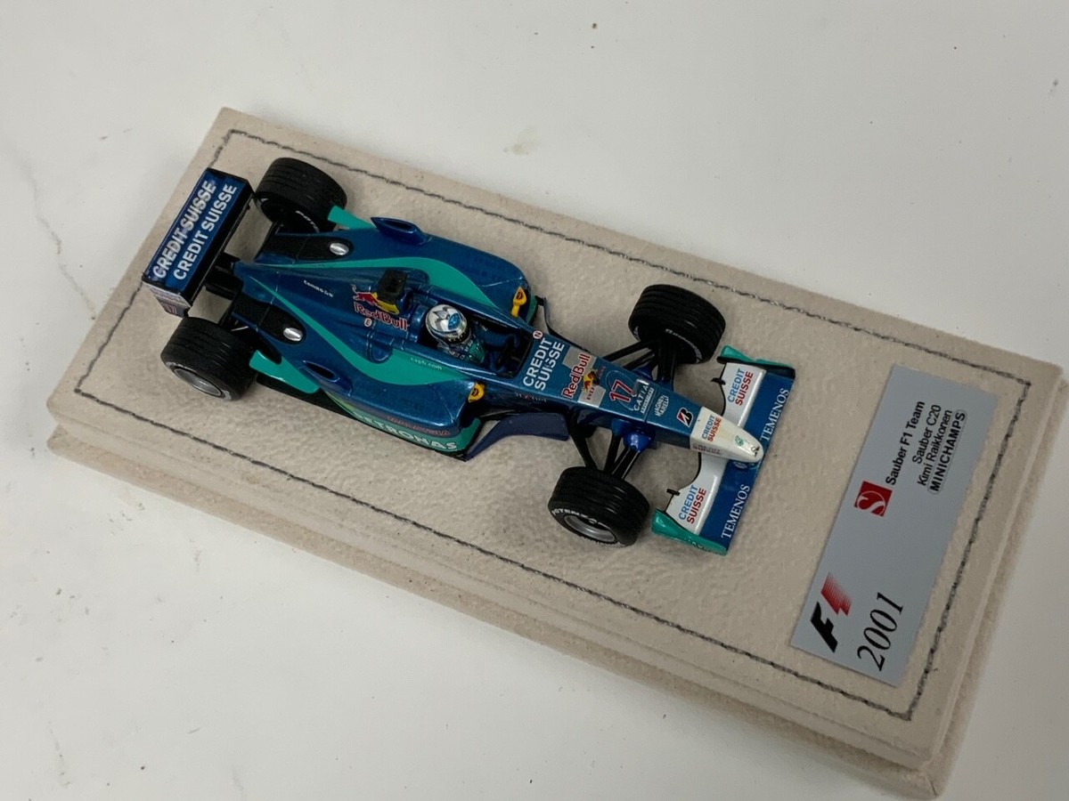 1/43 Minichamps Sauber C20 F1 2001 Kimi Raikkonen Rookie