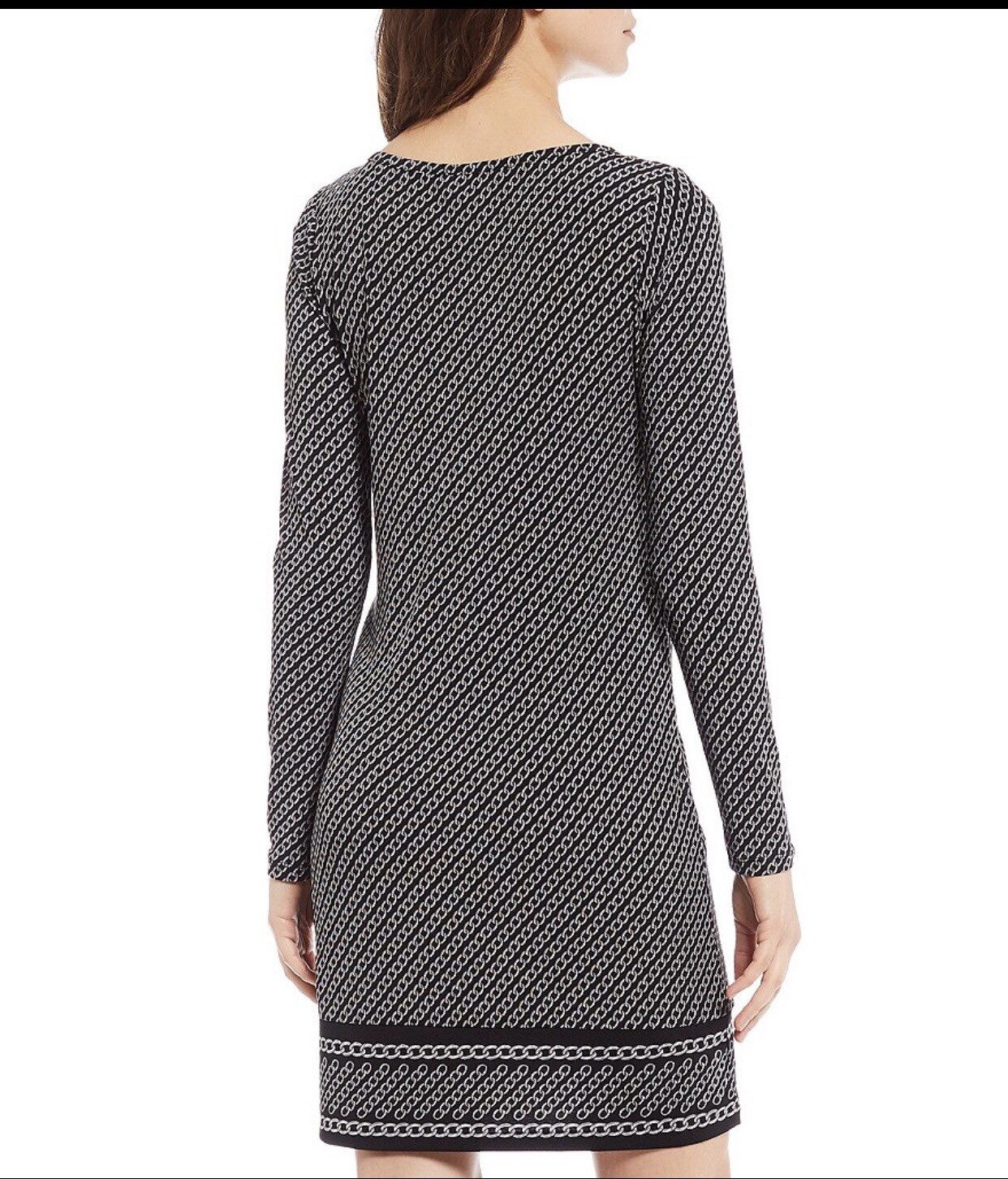 michael kors silver sequin dress