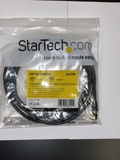 StarTech C6ASPAT7BK 7ft CAT6a Ethernet Cable ...