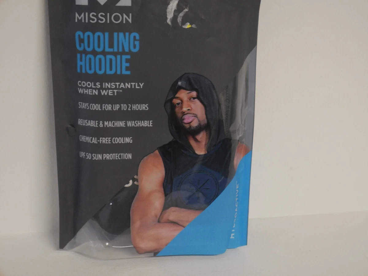 Mission Cooling Hoodie Towel- Hood Towel Evaporative Cool Technology (1A2)