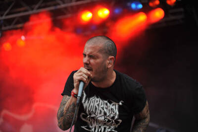 Phil Anselmo of Down live on stage at High Voltage on July 25 2010 - Old Photo 8