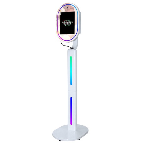 13.3" Touch Magic Camera Mirror Photobooth Kiosk, Selfie Mirror Photo Booth - Picture 9 of 11