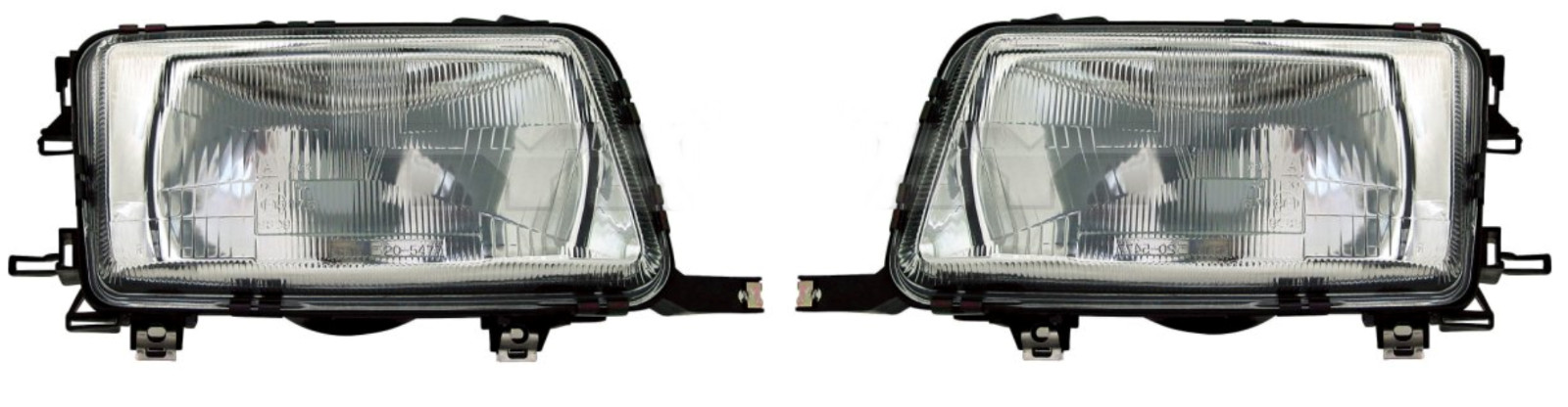 Phare de remplacement Audi 80 break pour rénover les optiques jaunies gauche et droit