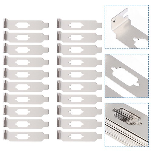20 PCS Computer Case Blank Plate Pcie Back Blanking for Vented Slot Cover - Bild 10 von 12