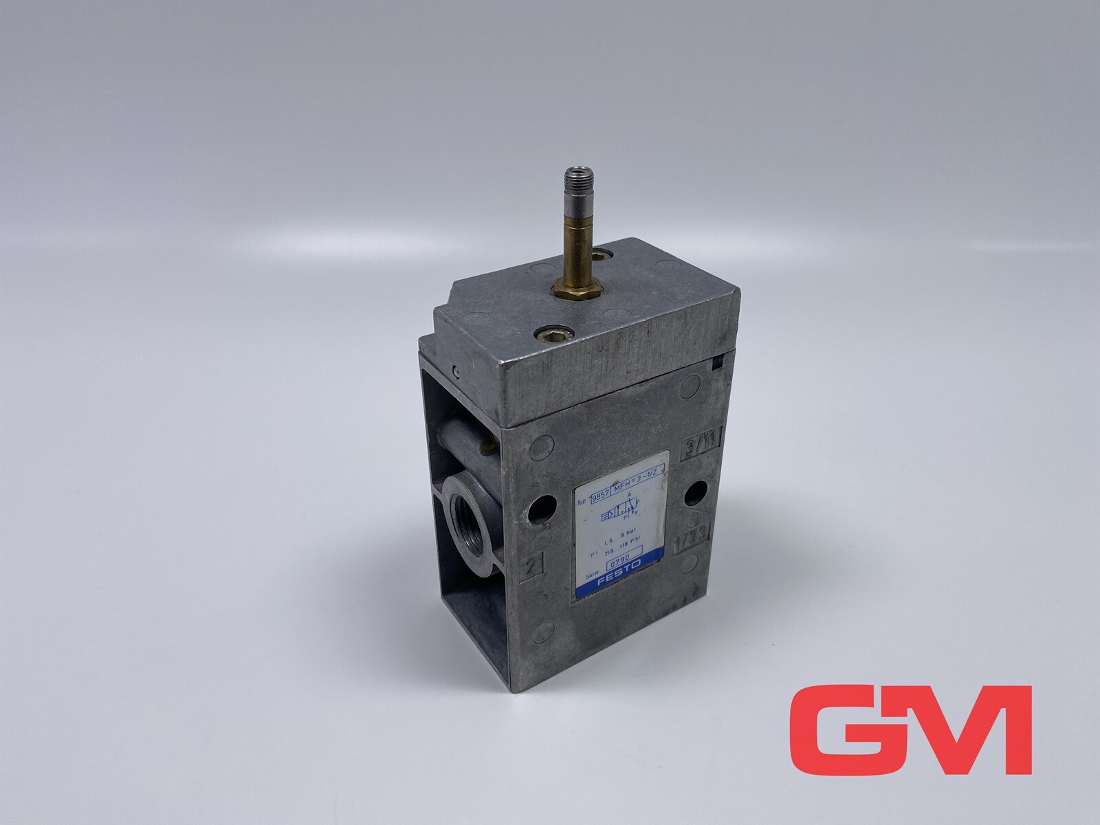 Festo Solenoid Valve MFH-3-1/2 9857 3/2 Closed Monostable